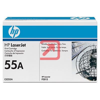 Консуматив HP 55A Black LaserJet Toner Cartridge