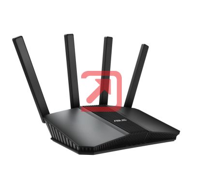 Рутер Asus Wireless Router, RT-BE58U, BE3600, Dual-Band, Quad-Core 2.0GHz CPU, 256MB/1GB Flash/RAM, 4K-QAM, 2.5G port, AiProtection Pro, NAT Passthrough, VPN, multiple SSIDs,  IPTV, Beamforming, 4G LTE/5G Mobile Tethering, AiMesh, Black