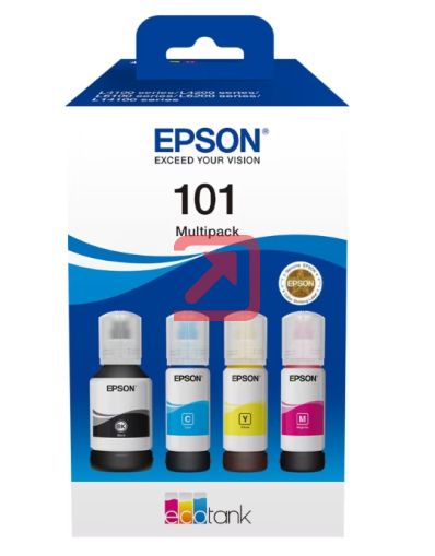Консуматив Epson 101 EcoTank 4-colour Multipack
