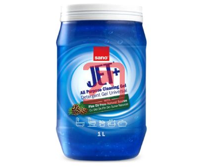 Почистващ препарат Sano Jet + Универсален, гел, с натурално масло от бор 1 kg