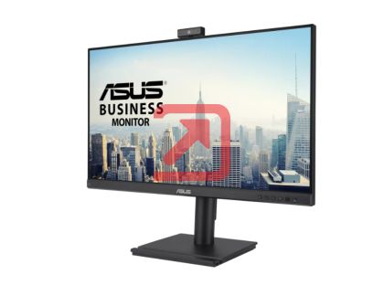 Монитор Asus BE279QFK Video Conferencing Monitor ,27", Full HD, IPS, 100Hz, Frameless, Full HD Webcam, Mic Array, Stereo Speakers, Height Adjustable, Ergonomic Design, HDMI, Eye Care, Low Blue Light, Flicker Free, Wall Mountable, Sustainability,Black