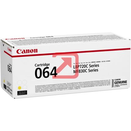 Консуматив Canon CRG-064, Y