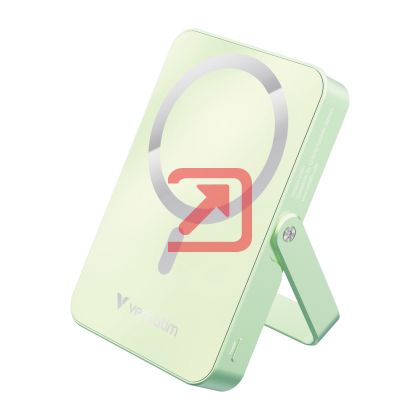 Външна батерия Verbatim Charge 'n' Go Power Bank with Stand Magnetic Wireless 10000mAh Green