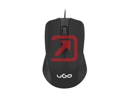 Мишка uGo Mouse UMY-1213 Оптична, USB, Черна