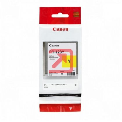 Консуматив Canon Pigment Ink Tank PFI-120, Yellow