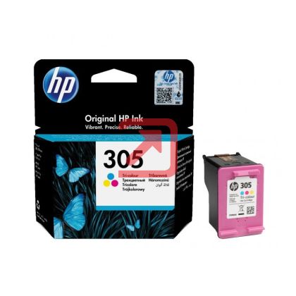 Консуматив HP 305 Tri-color Original Ink Cartridge