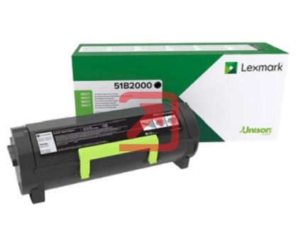 Консуматив Lexmark 51B2000 MS/MX317, 417, 517, 617 Return Programme 2.5K Toner Cartridge