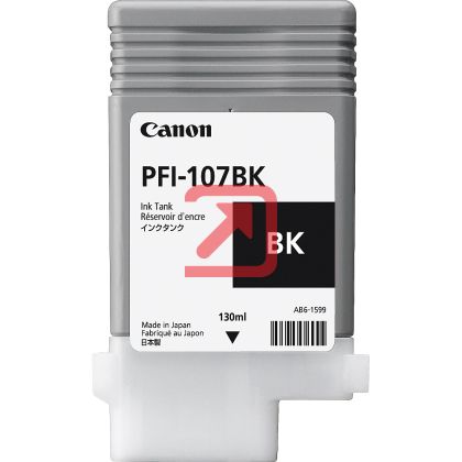 Консуматив Canon PFI-107, Black