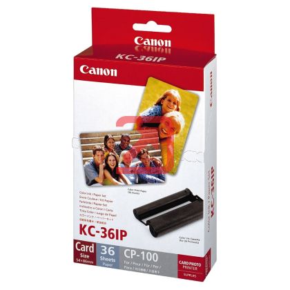 Хартия Canon Color Ink/Paper set KC-36IP (Credit card size) 36 sheets