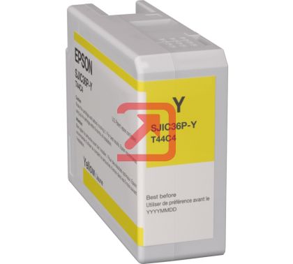 Консуматив Epson SJIC36P(Y): Ink cartridge for ColorWorks C6500/C6000 (Yellow)