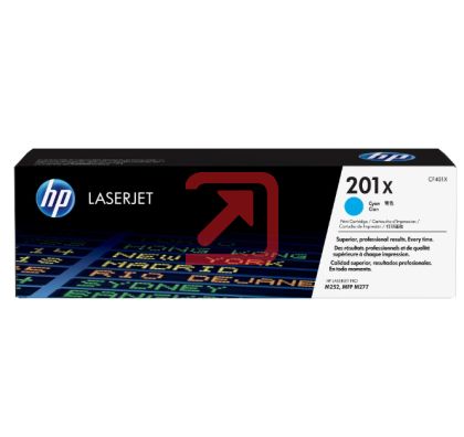 Консуматив HP 201X High Capacity Cyan Original LaserJet Toner Cartridge (CF401X)