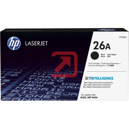 Консуматив HP 26A Black Original LaserJet Toner Cartridge (CF226A)