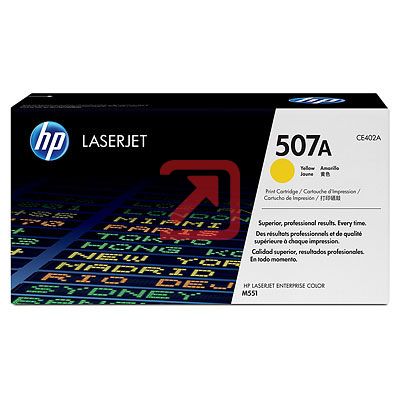 Консуматив HP 507A Yellow LaserJet Toner Cartridge