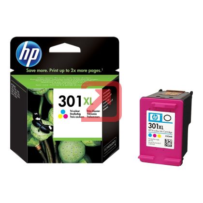 Консуматив HP 301XL Tri-color Ink Cartridge