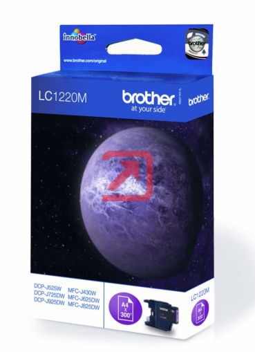 Консуматив Brother LC-1220M Ink Cartridge for DCP-J525W/DCP-J725DW/DCP-J925DW/MFC-J430W