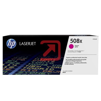 Консуматив HP 508X High Yield Magenta Original LaserJet Toner Cartridge (CF363X)