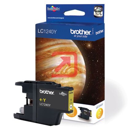 Консуматив Brother LC-1240 Yellow Ink Cartridge for MFC-J6510/J6910