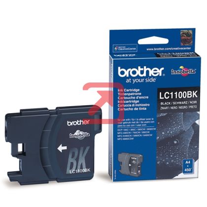 Консуматив Brother LC-1100BK Ink Cartridge Standard