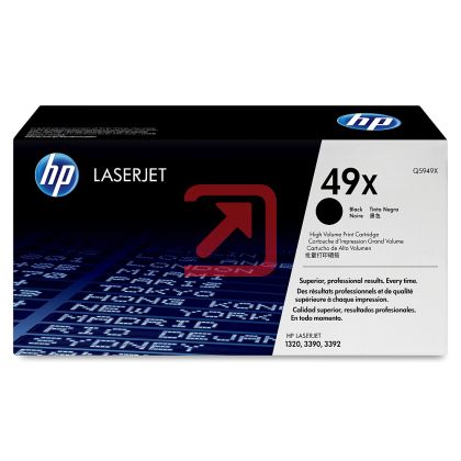 Консуматив HP 49X Black LaserJet Toner Cartridge