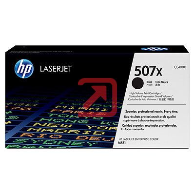 Консуматив HP 507X Black LaserJet Toner Cartridge