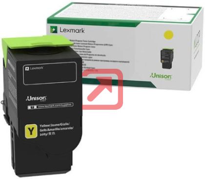 Консуматив Lexmark C2320Y0 C/MC2325, 2425, 2535, MC2640 Yellow Return Programme 1K Toner Cartridge