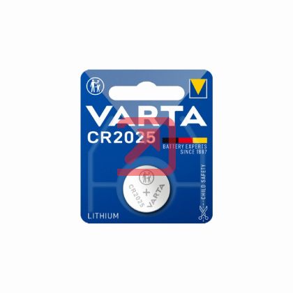 Батерия Varta Electronics Lithium CR2025 Литиева, 3V, 1 бр.