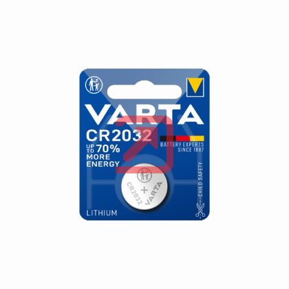 Батерия Varta Electronics Lithium CR2032 Литиева, 3V, 1 бр.