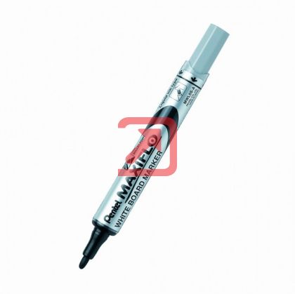 Маркер бяла дъска Pentel Maxiflo Объл Черен 4.0 mm