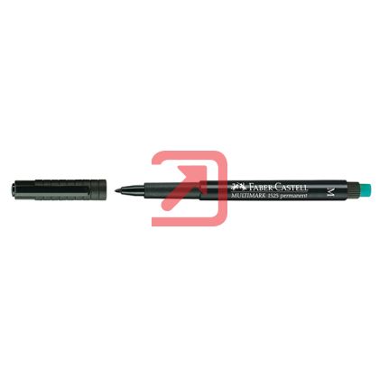 Универсален перманентен OHP маркер Faber-Castell 1525 М 1.0 mm Черен