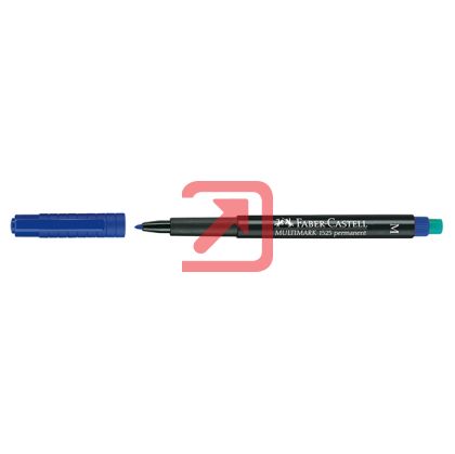 Универсален перманентен OHP маркер Faber-Castell 1525 М 1.0 mm Син