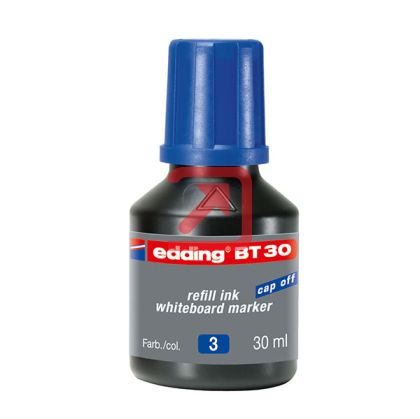 Мастило Edding BT-30 За маркери за бяла дъска, 30 ml Синьо