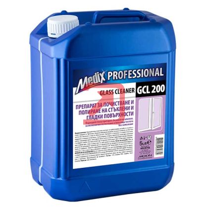 Почистващ препарат за прозорци Medix Glass Professional Пълнител 5 l Lilac