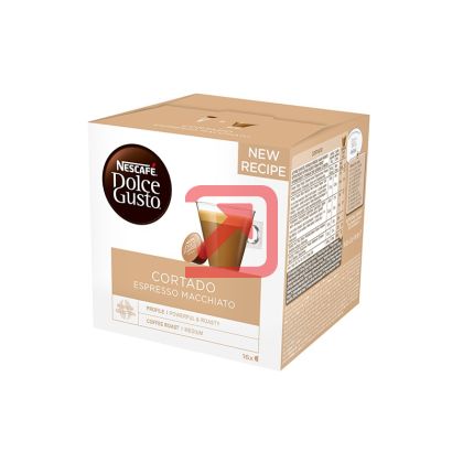 Кафе капсула NESCAFE Dolce Gusto Cortado Espresso Macchiato 16 бр.