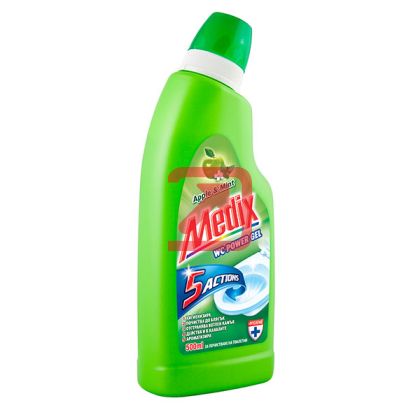 Почистващ препарат за тоалетна Medix WC Power Gel Гел 500 ml Apple & Mint