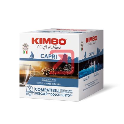 Кафе капсула Kimbo Capri 16 бр., съвместими с Dolce Gusto