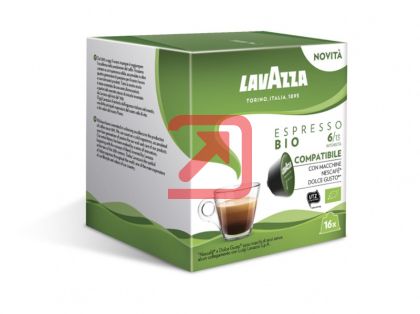 Кафе капсула Lavazza  Bio 16 бр., съвместими с Dolce Gusto