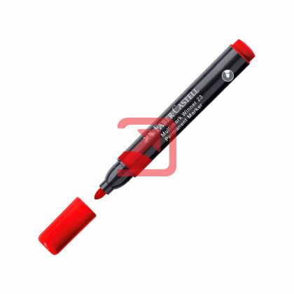 Перманентен маркер Faber-Castell Multimark Winner 23 Объл връх 2.8 mm Червен