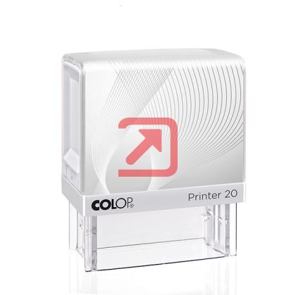 Печат Colop Printer 20 Правоъгълен 14x38 mm