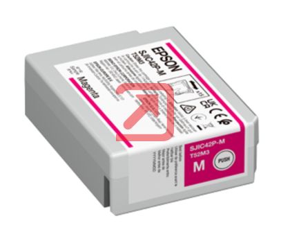 Консуматив Epson SJIC42P-M Ink cartridge for ColorWorks C4000e ( Magenta)