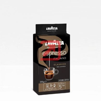 Кафе Lavazza Espresso Italiano Classico, мляно, 250 g