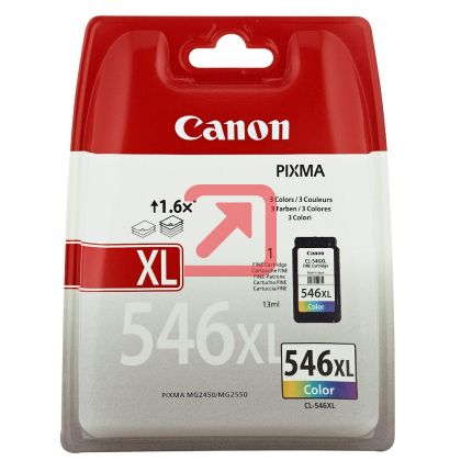 Консуматив Canon CL-546XL + Canon Photo Paper Variety Pack A4 & 10 x 15cm (VP-101)