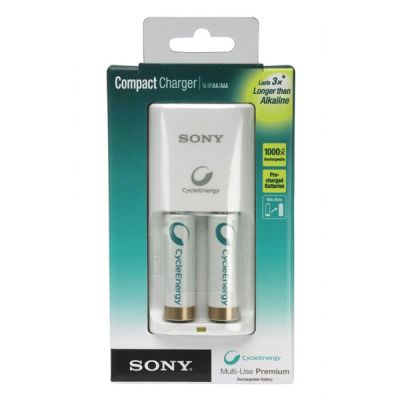 Зарядно устройство Sony BCG34HW С 2 батерии AA 2500 mAh