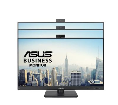 Монитор Asus BE279QFK Video Conferencing Monitor ,27", Full HD, IPS, 100Hz, Frameless, Full HD Webcam, Mic Array, Stereo Speakers, Height Adjustable, Ergonomic Design, HDMI, Eye Care, Low Blue Light, Flicker Free, Wall Mountable, Sustainability,Black