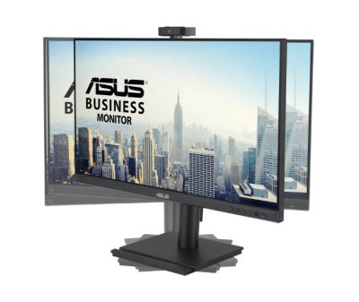 Монитор Asus BE279QFK Video Conferencing Monitor ,27", Full HD, IPS, 100Hz, Frameless, Full HD Webcam, Mic Array, Stereo Speakers, Height Adjustable, Ergonomic Design, HDMI, Eye Care, Low Blue Light, Flicker Free, Wall Mountable, Sustainability,Black
