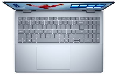 Лаптоп Dell 16 Plus DB16250, Intel Ultra 9 288V (48 TOPS NPU, 8 cores, up to 5.1 GHz), 16.0" FHD+ (1920x1200) Touch WVA 300nits, 32 GB: LPDDR5x, 8533 MT/s (onb), 1TB M.2 SSD, Intel Arc, FHD Cam and Mic, Wi-Fi 7, FPR, Backlit Kb, Win11 Pro, Ice Blue, 3Y CI