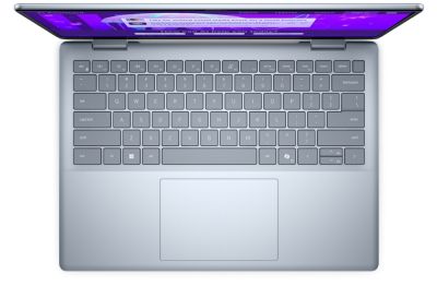 Лаптоп Dell 14 Plus DB14250, Intel Ultra 9 288V (48 TOPS NPU, 8 cores, up to 5.1 GHz), 14.0" FHD+ (1920x1200) Touch WVA 300nits, 32 GB: LPDDR5x, 8533 MT/s (onb), 1TB M.2 SSD, Intel Arc, FHD Cam and Mic, Wi-Fi 7, Backlit Kb, Win11 Pro, Ice Blue, 3Y CI