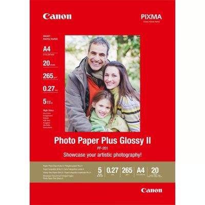 Хартия Canon Plus Glossy II PP-201, A4, 20 sheets