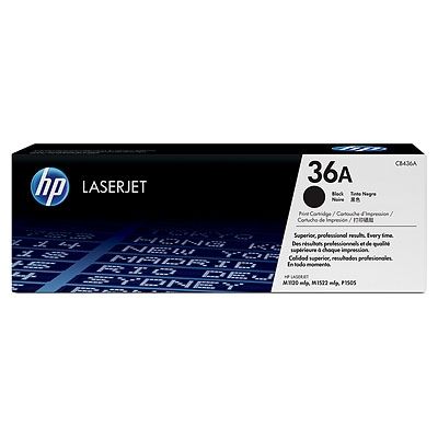 Консуматив HP 36A Black LaserJet Toner Cartridge