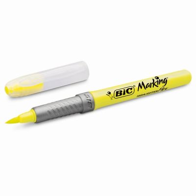 Текст маркер Bic Marking Flex Объл връх 1-5 mm Жълт