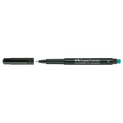 Универсален перманентен OHP маркер Faber-Castell 1513 F 0.6 mm Черен